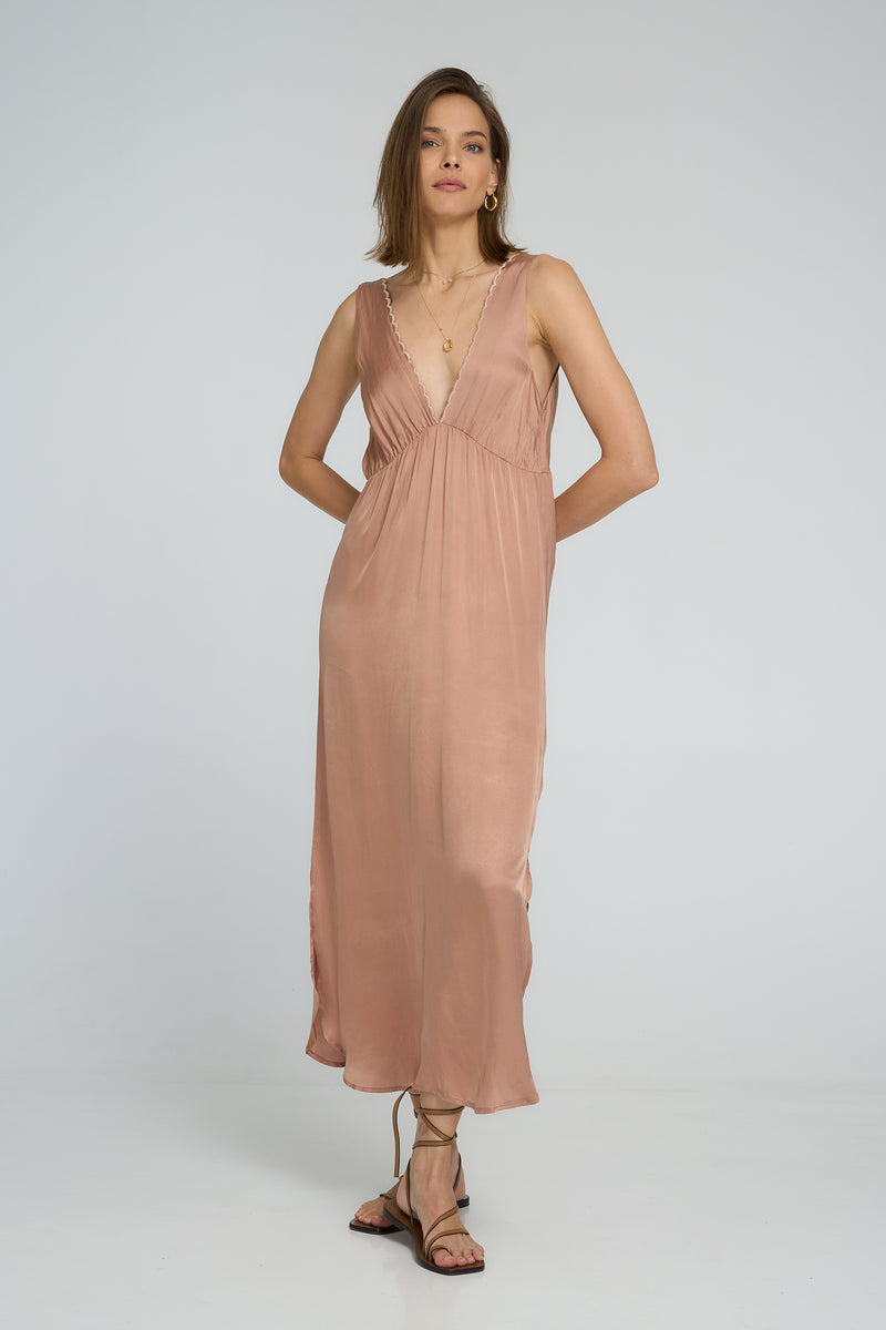 AMAZONIA DRESS | Rose Bisque