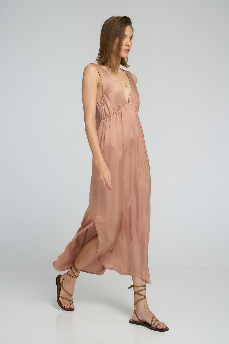 AMAZONIA DRESS | Rose Bisque