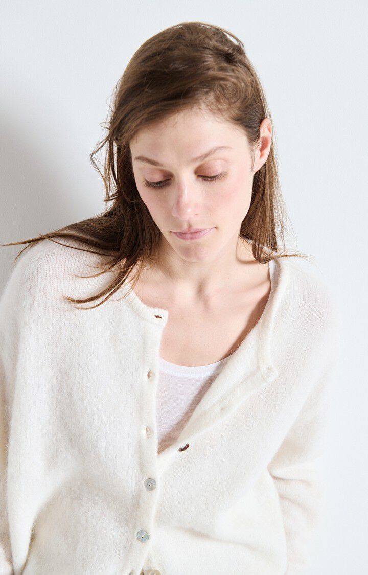 VITOW CARDIGAN VITO19E | White - Darling & Domain