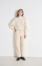 PULLOVER EAST18Q | Mother of Pearl Melange - Darling & Domain