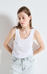 JACKSONVILLE TANK TOP JAC47 | White