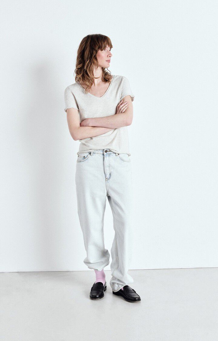 SONOMA V NECK TEE SON33 | Polar Melange