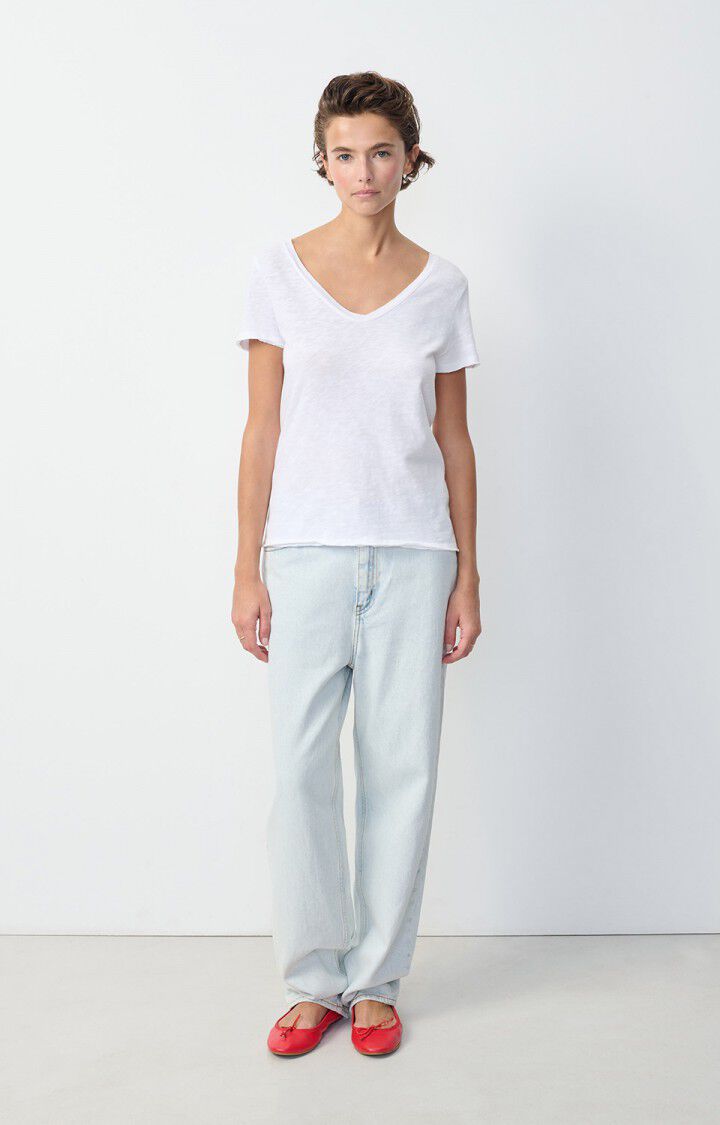 SONOMA V NECK TEE SON33 | White