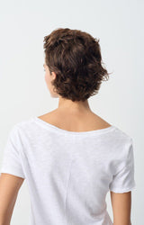 SONOMA V NECK TEE SON33 | White