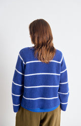 VITOW JUMPER VITO18J | Royal Blue White Stripes - Darling & Domain
