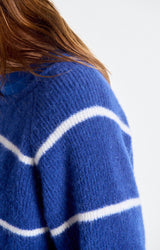 VITOW JUMPER VITO18J | Royal Blue White Stripes - Darling & Domain