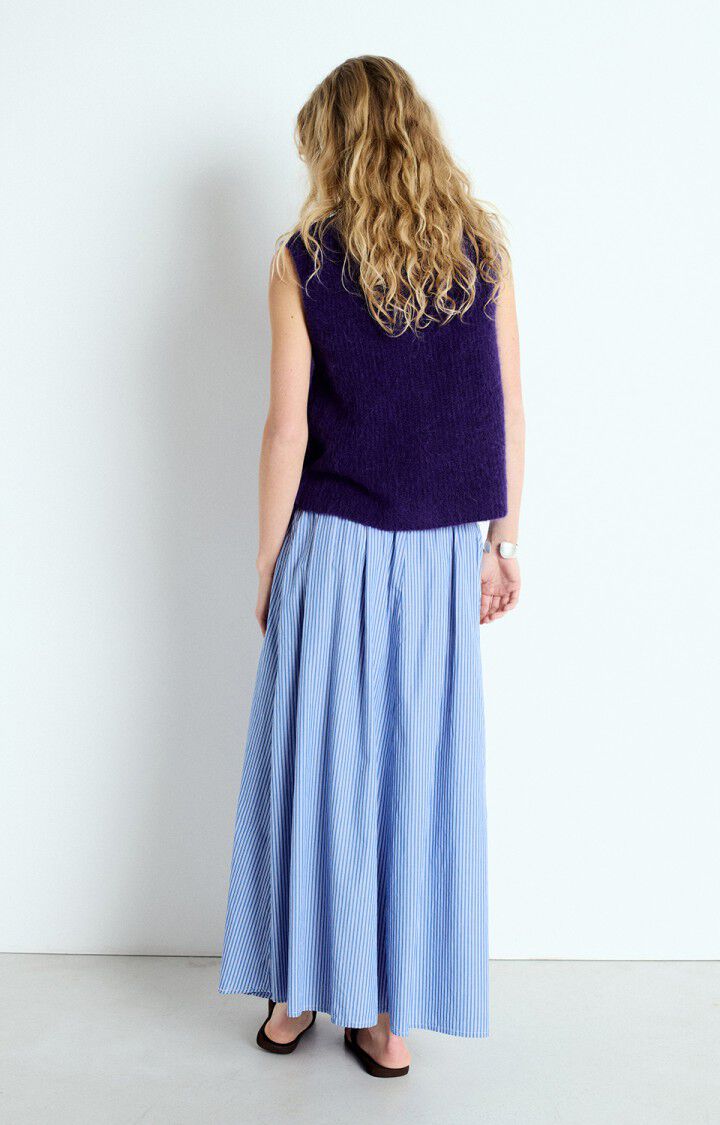 ZATYBAY SKIRT ZAT13A | Aqua Stripes