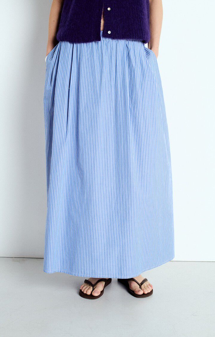 ZATYBAY SKIRT ZAT13A | Aqua Stripes