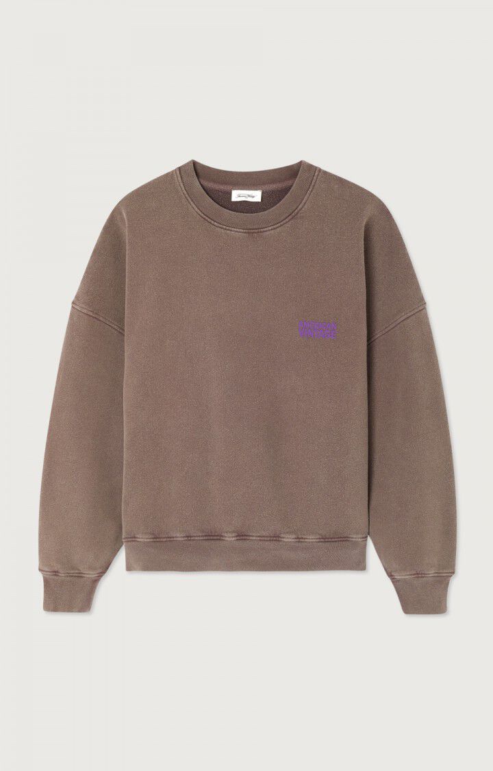 PLIZZY SWEATSHIRT PLI03C in Vintage Chestnut by American Vintage