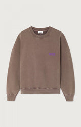 PLIZZY SWEATSHIRT PLI03C in Vintage Chestnut by American Vintage