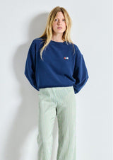 ATUBAY SWEATER ATU03A in Nocturnal by American Vintage