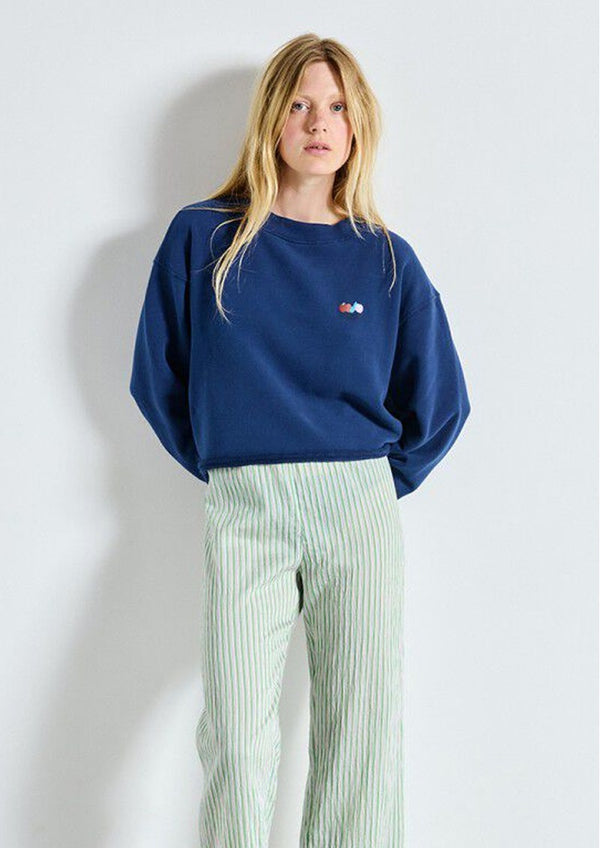 ATUBAY SWEATER ATU03A in Nocturnal by American Vintage
