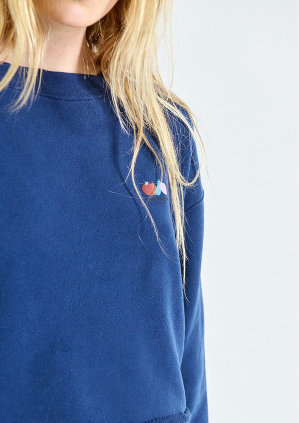 ATUBAY SWEATER ATU03A in Nocturnal by American Vintage