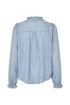 ARIEL LONG SLEEVE SHIRT in Light Blue by Lollys Laundry