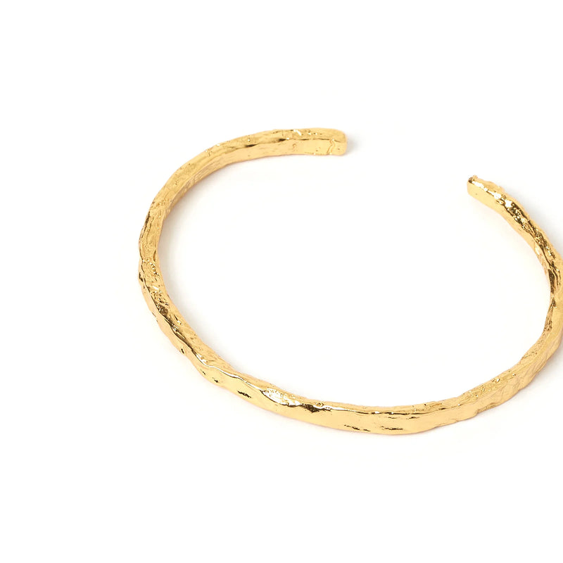 HELIOS GOLD CUFF BRACELET