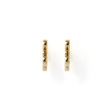 PIXIE GOLD HUGGIE EARRING