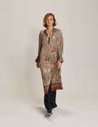 Athena Collar Dress in Rodeo by ME369