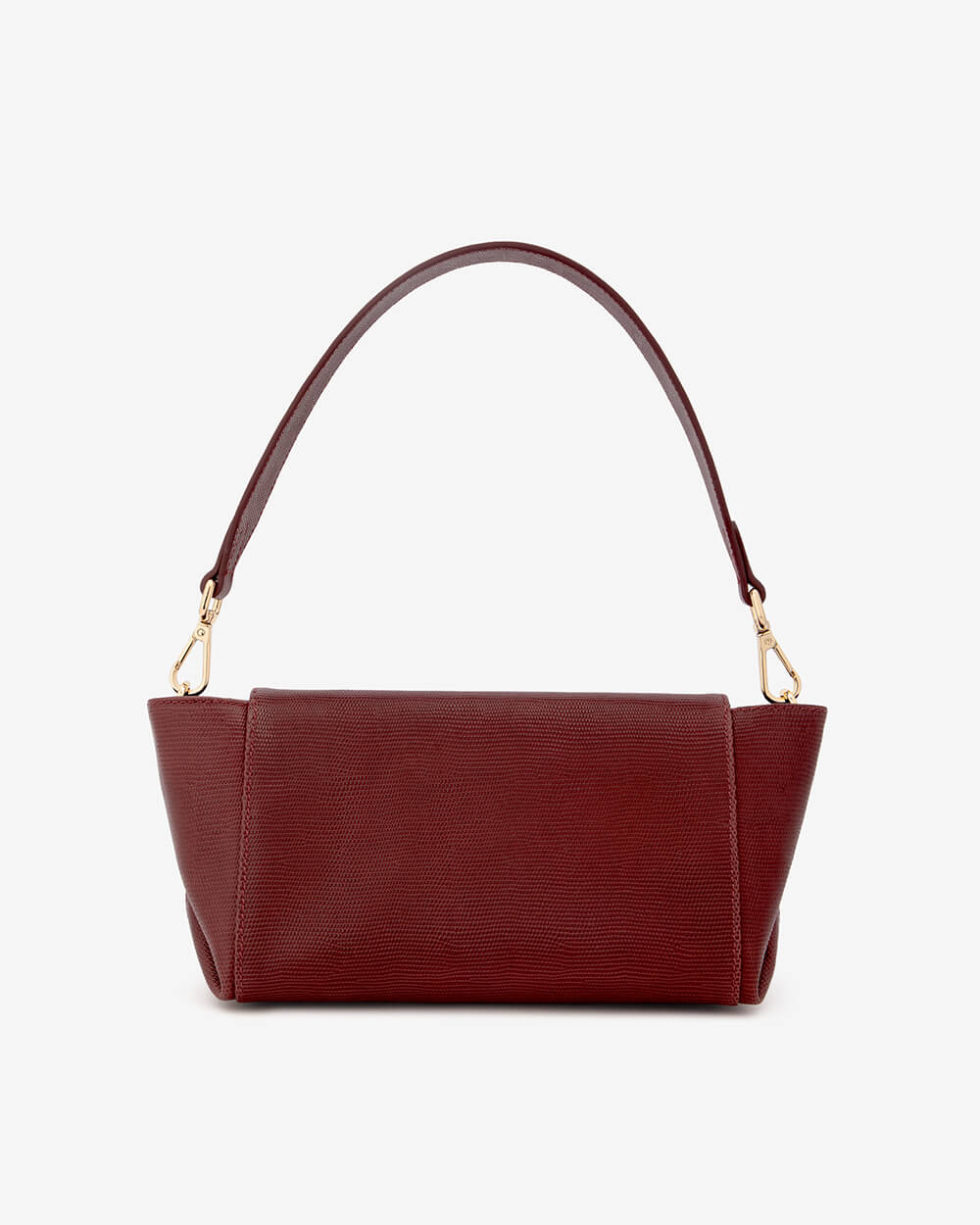 AURORA BAG in Garnet Lizard by Arlingtone Milne