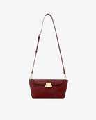 AURORA BAG in Garnet Lizard by Arlingtone Milne