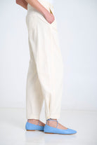 BARREL PANT in Ecru by Sita Murt