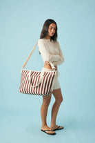 COOLER BASE in Cocoa Stripe by Base Supply
