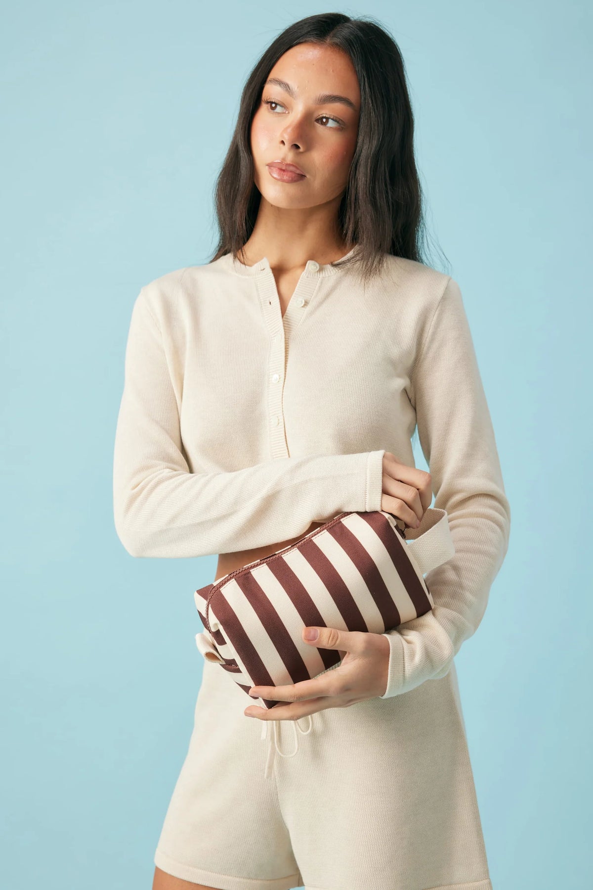 DITTY BASE in Cocoa Stripe by Base Supply
