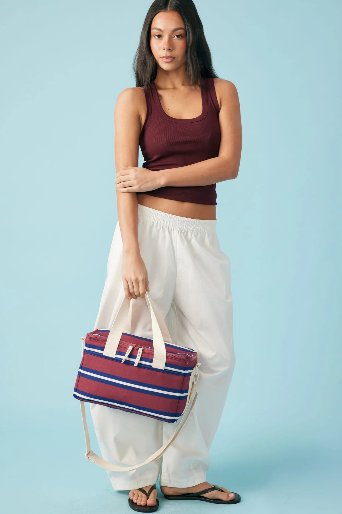 MIDI COOL BASE in Rugby Stripe by Base Supply