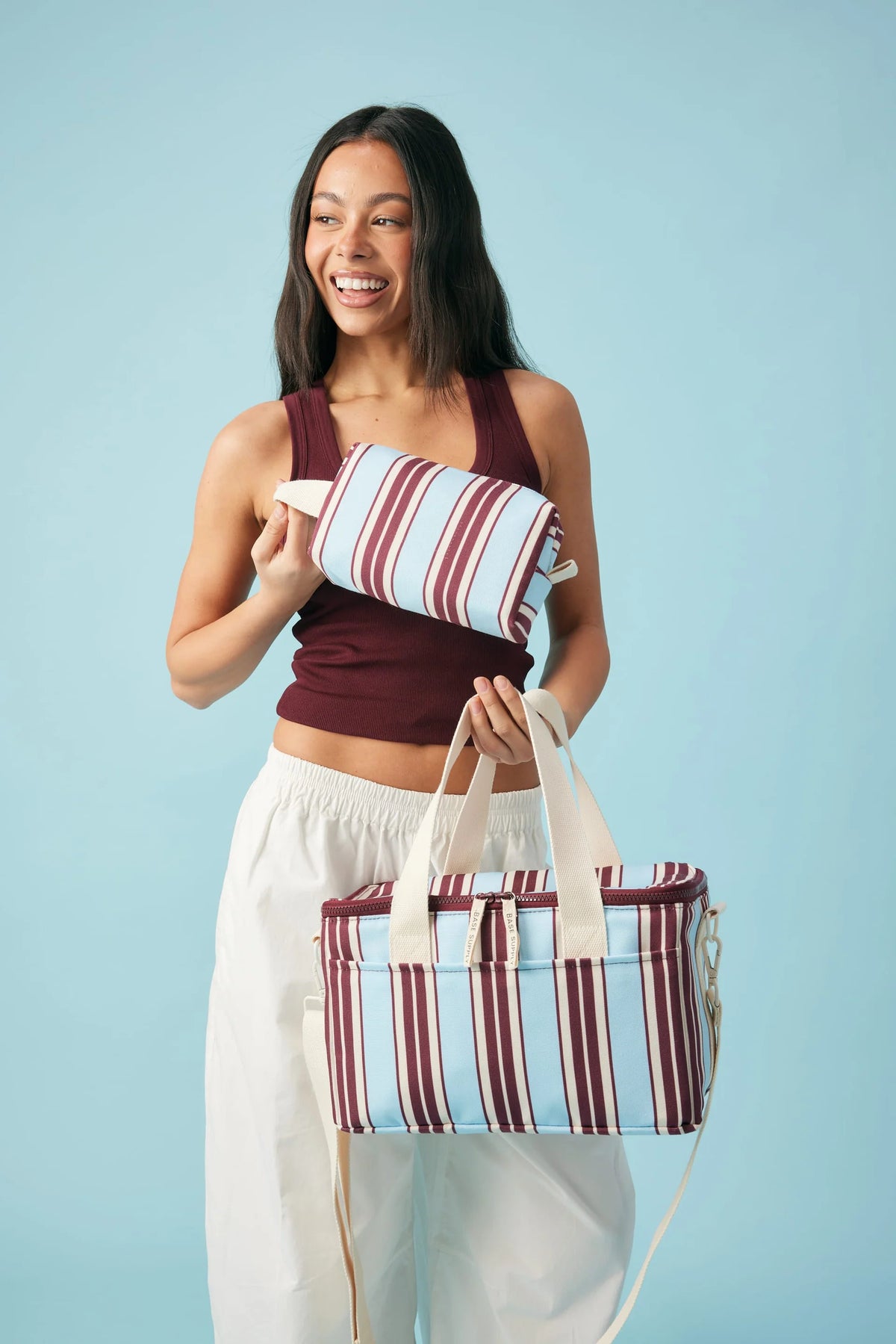 DITTY BASE in Mulberry Stripe by Base Supply