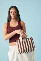 LUNCH BASE in Cocoa  Stripe by Base Supply