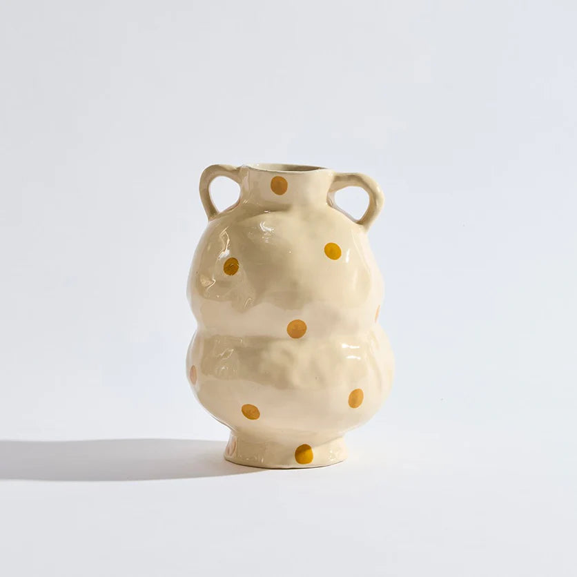 PORTICO LARGE VASE | Ivory - Darling & Domain