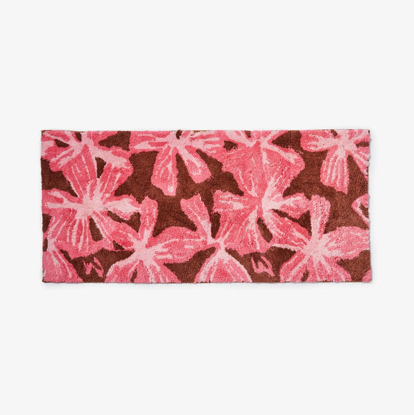 LONG BATH MAT in Mave Pink from Bonnie and Neil