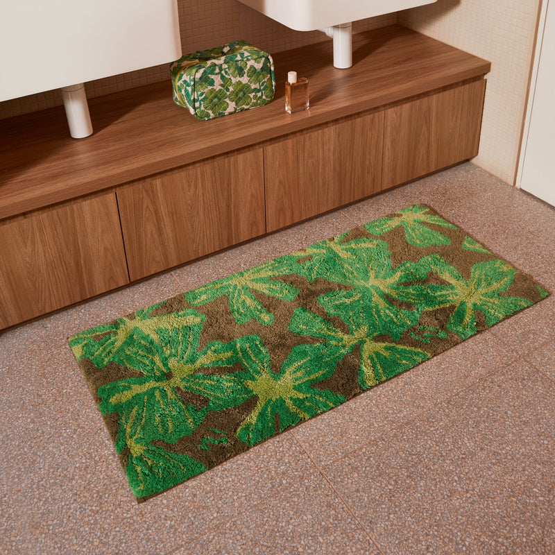 LONG BATH MAT in Mave Khaki from Bonnie and Neil