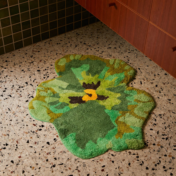 BATH MAT in Pansy Green from Bonnie and Neil