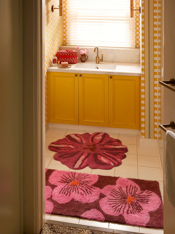 BATH MAT in Meadow Pink from Bonnie and Neil