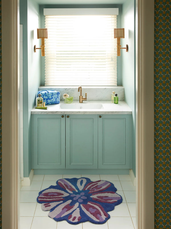 BATH MAT in Meadow Blue from Bonnie and Neil