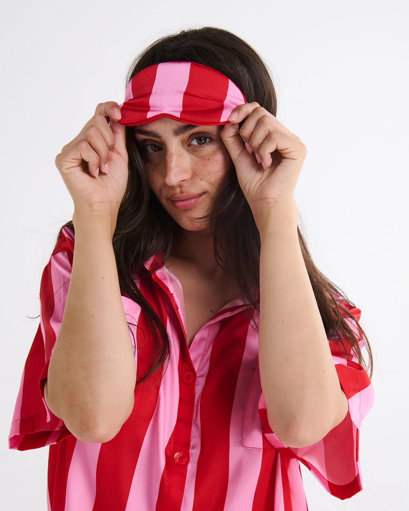 SATIN EYE MASK | Santa Baby