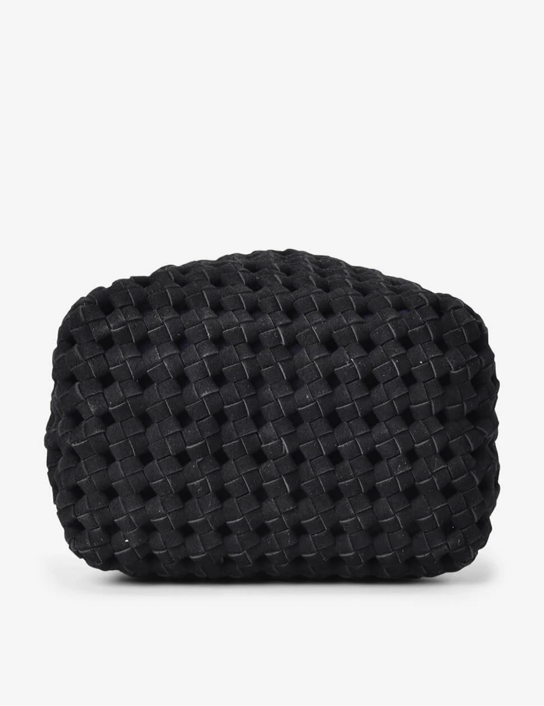 BOX WEAVE BUCKET BAG in Navy by Elms + King