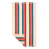 THE BEACH TOWEL in Monaco Bistro Dusty Pink Stripe from Business & Pleasure Co