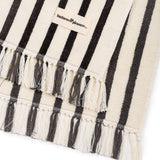 THE BEACH TOWEL in Monaco Black Stripe from Business & Pleasure Co