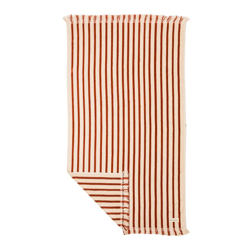 THE BEACH TOWEL in Monaco Le Sirenuse Stripe from Business & Pleasure Co