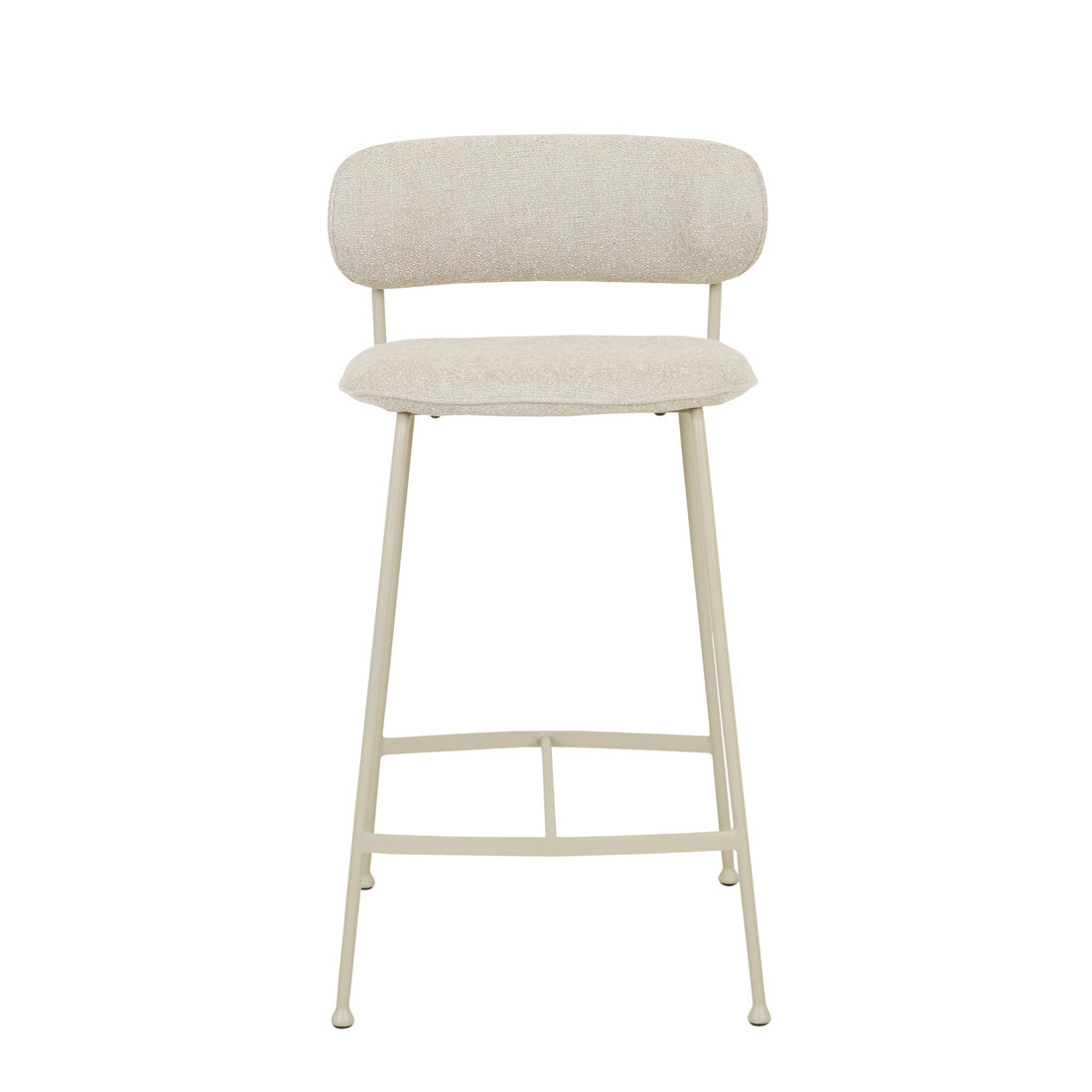 PICCOLO BARSTOOL in Feather Speckle - Matt Cashmere by GlobeWest at Darling & Domain