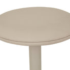 PLUM SWIVEL BARSTOOL in Lustrell Aura Natural - Matt Cashmere by GlobeWest at Darling & Domain