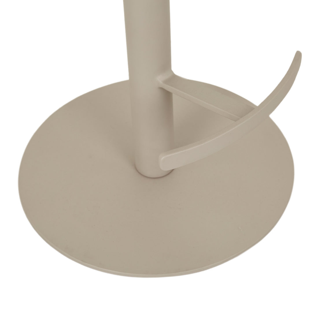 PLUM SWIVEL BARSTOOL in Lustrell Aura Natural - Matt Cashmere by GlobeWest at Darling & Domain