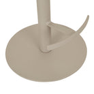 PLUM SWIVEL BARSTOOL in Lustrell Aura Natural - Matt Cashmere by GlobeWest at Darling & Domain