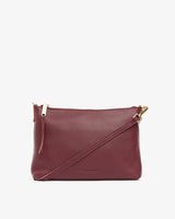 BABY SOPHIE BAG | Burgundy Pebble