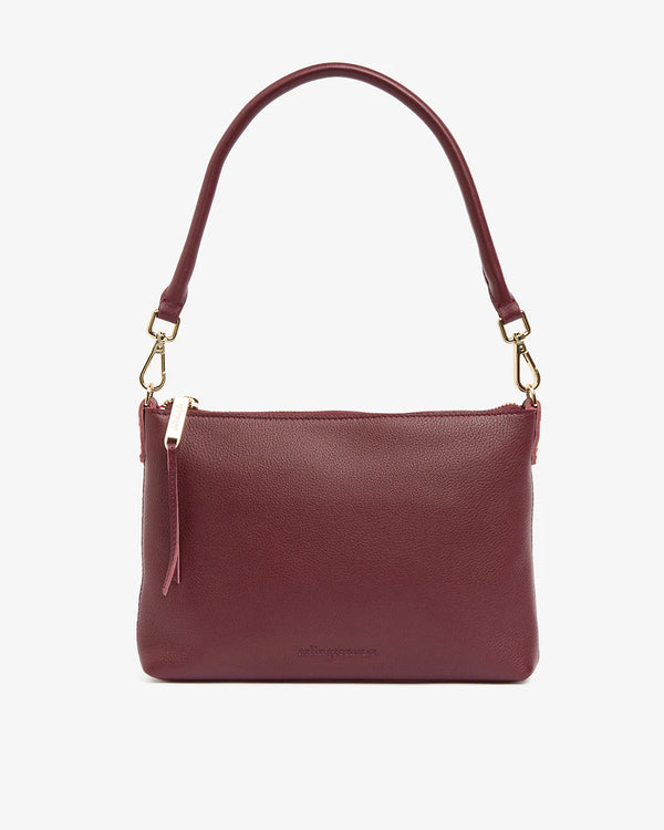 BABY SOPHIE BAG | Burgundy Pebble