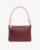 BABY SOPHIE BAG | Burgundy Pebble