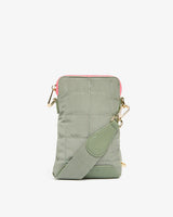 BAKER PHONE BAG in Sage by Elms and King