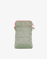 BAKER PHONE BAG in Sage by Elms and King