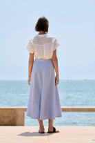 LINEN SKIRT in Blue Sky by Sita Murt